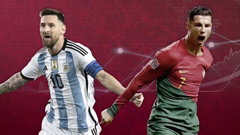 kỷ lục số bàn thắng ghi được của Ronaldo và Messi